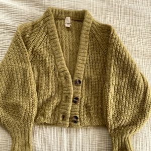 Never worn H&M alpaca cardigan